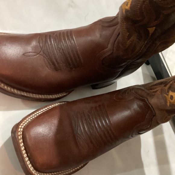 Cowboy boots color brown - Picture 6 of 7